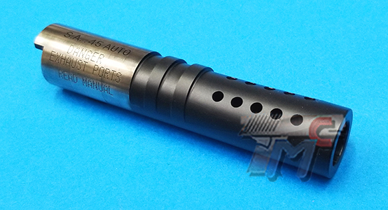 Guarder CNC Stainless Outer Barrel for Marui V10 (Dual Tone) - Click Image to Close